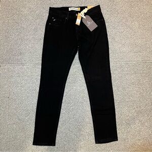 Tailor Vintage Stamford Denim Jeans Mens Size 32X30 Black Stretch Skinny NWT